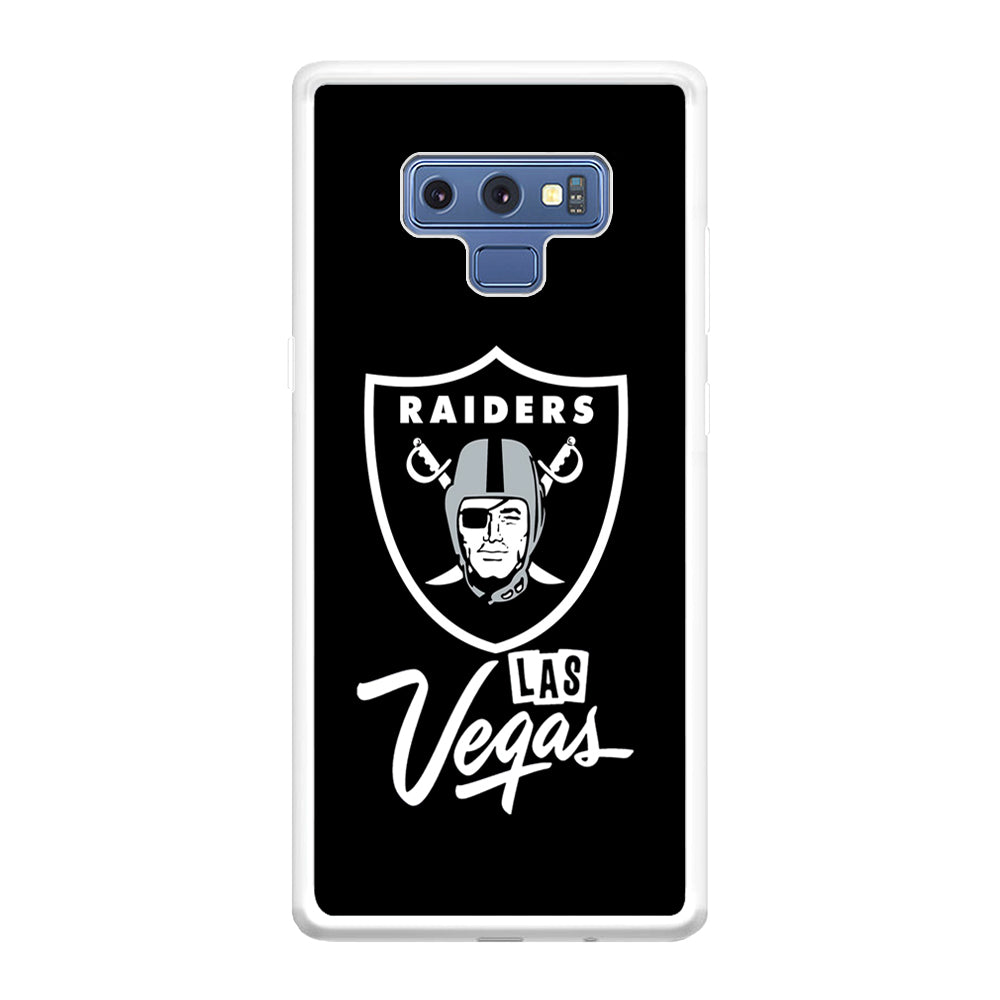 Las Vegas Raiders Symbol Of Logo Samsung Galaxy Note 9 Case