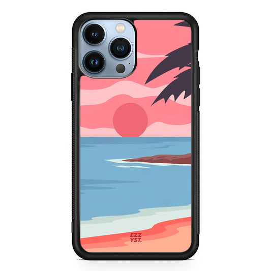 Layer Colour Beach Magsafe iPhone Case