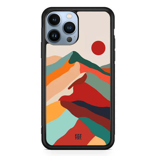 Layer Colour Mountains Magsafe iPhone Case