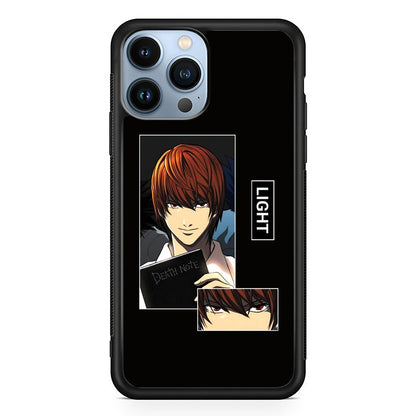 Light Yagami Death Note Book iPhone 15 Pro Case
