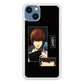 Light Yagami Death Note Book iPhone 14 Plus Case