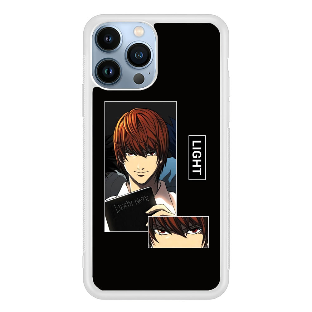 Light Yagami Death Note Book iPhone 15 Pro Max Case