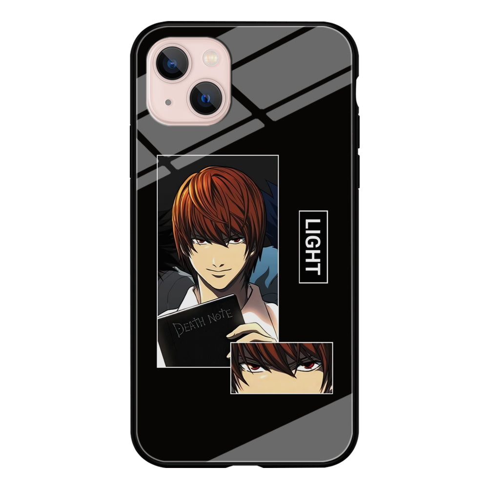 Light Yagami Death Note Book iPhone 15 Plus Case