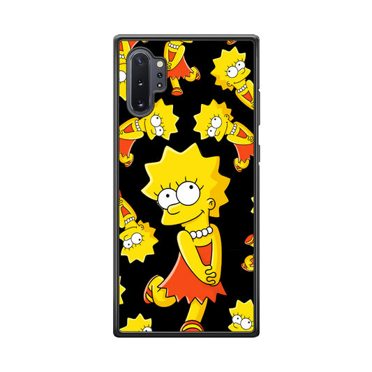 Lisa Simpson Dance Samsung Galaxy Note 10 Plus Case