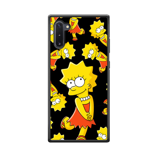 Lisa Simpson Dance Samsung Galaxy Note 10 Case