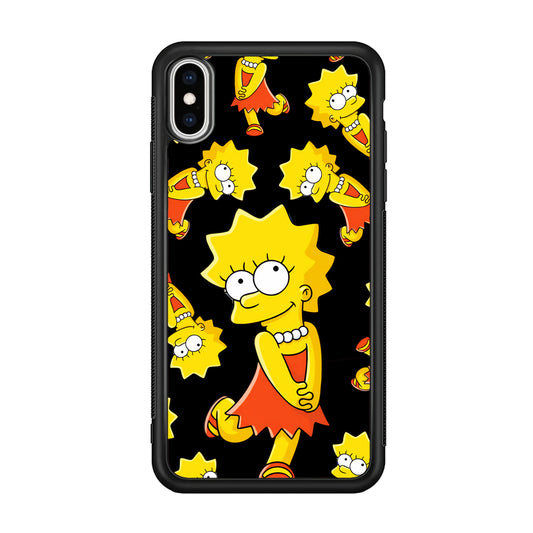 Lisa Simpson Dance iPhone X Case