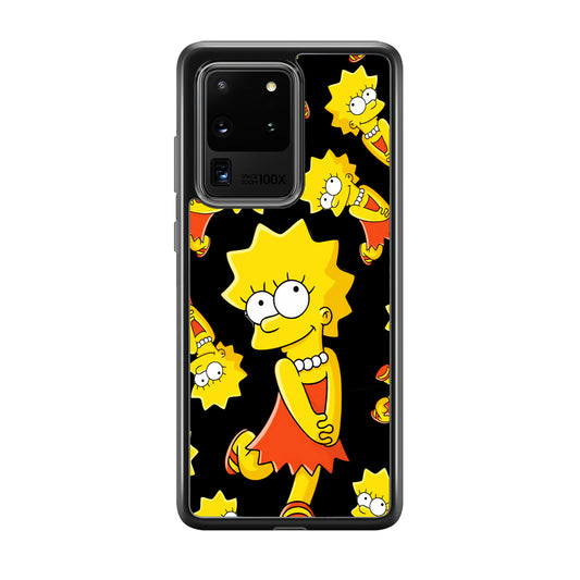 Lisa Simpson Dance Samsung Galaxy S20 Ultra Case