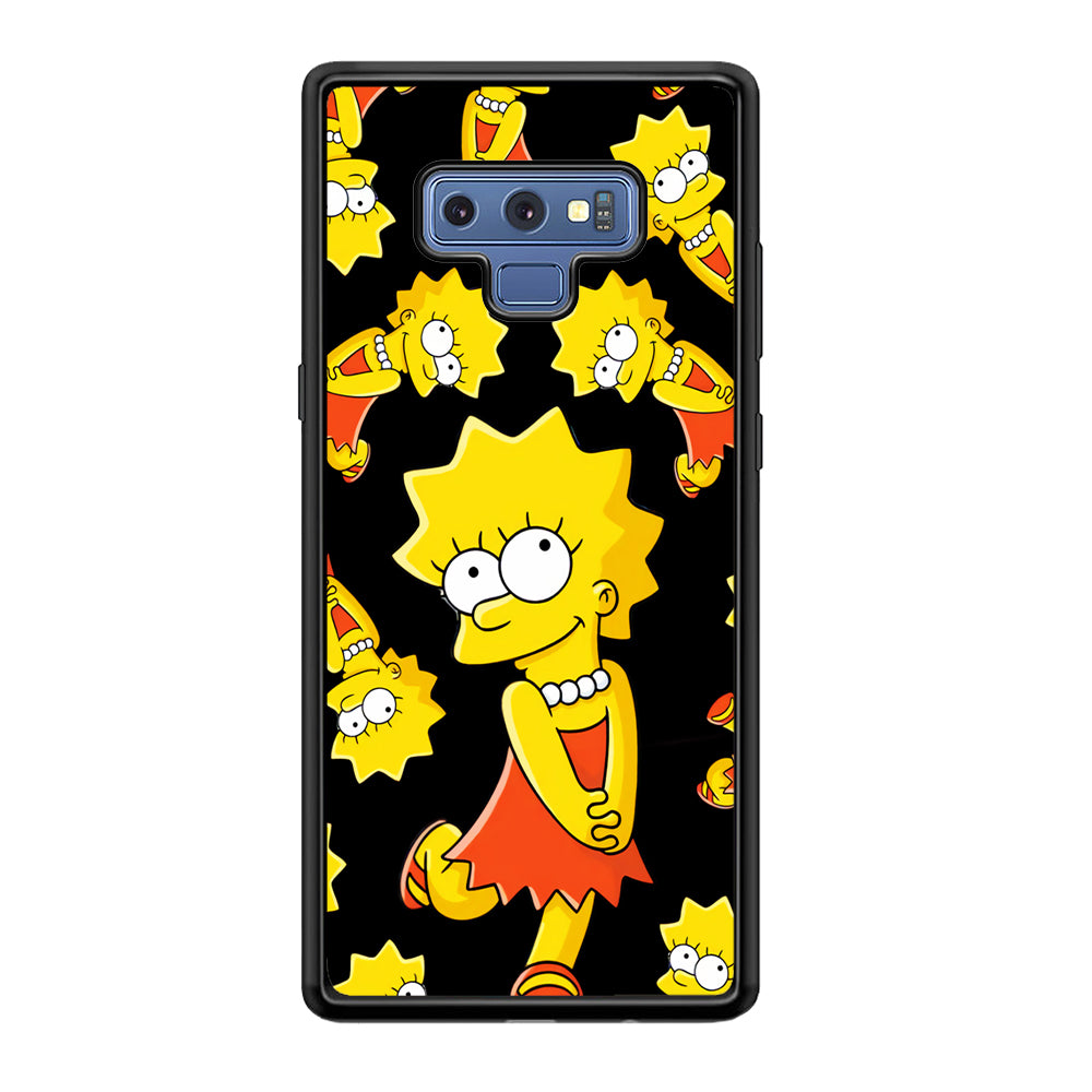 Lisa Simpson Dance Samsung Galaxy Note 9 Case