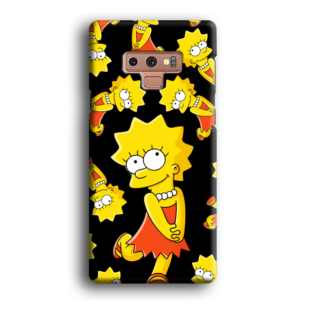 Lisa Simpson Dance Samsung Galaxy Note 9 Case