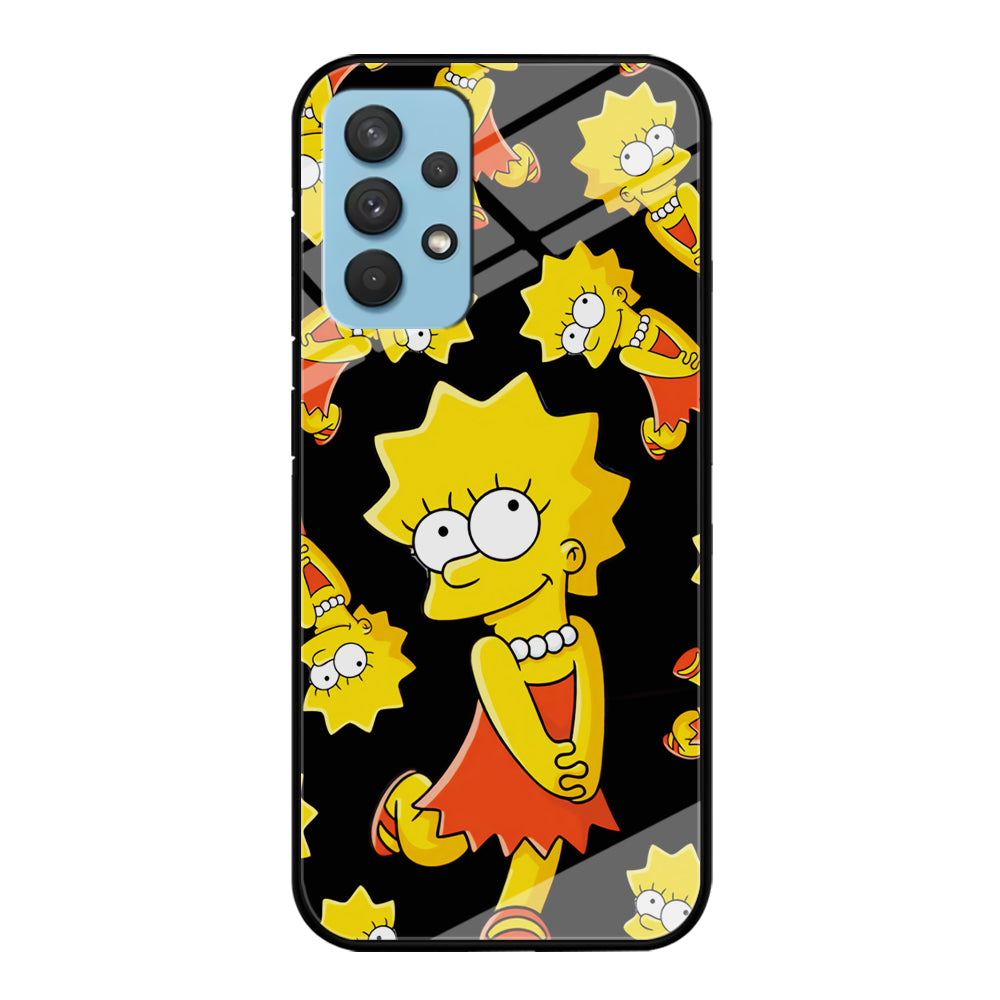 Lisa Simpson Dance Samsung Galaxy A32 Case