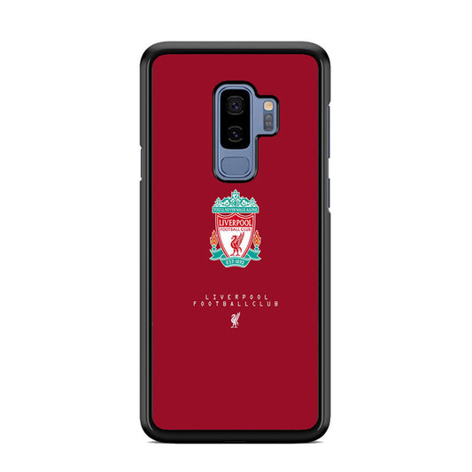 Liverpool Maroon Logo Samsung Galaxy S9 Plus Case