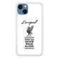 Liverpool YNWA Word iPhone 15 Plus Case