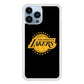 Los Angeles Lakers Black Logo iPhone 15 Pro Case