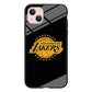 Los Angeles Lakers Black Logo iPhone 15 Plus Case