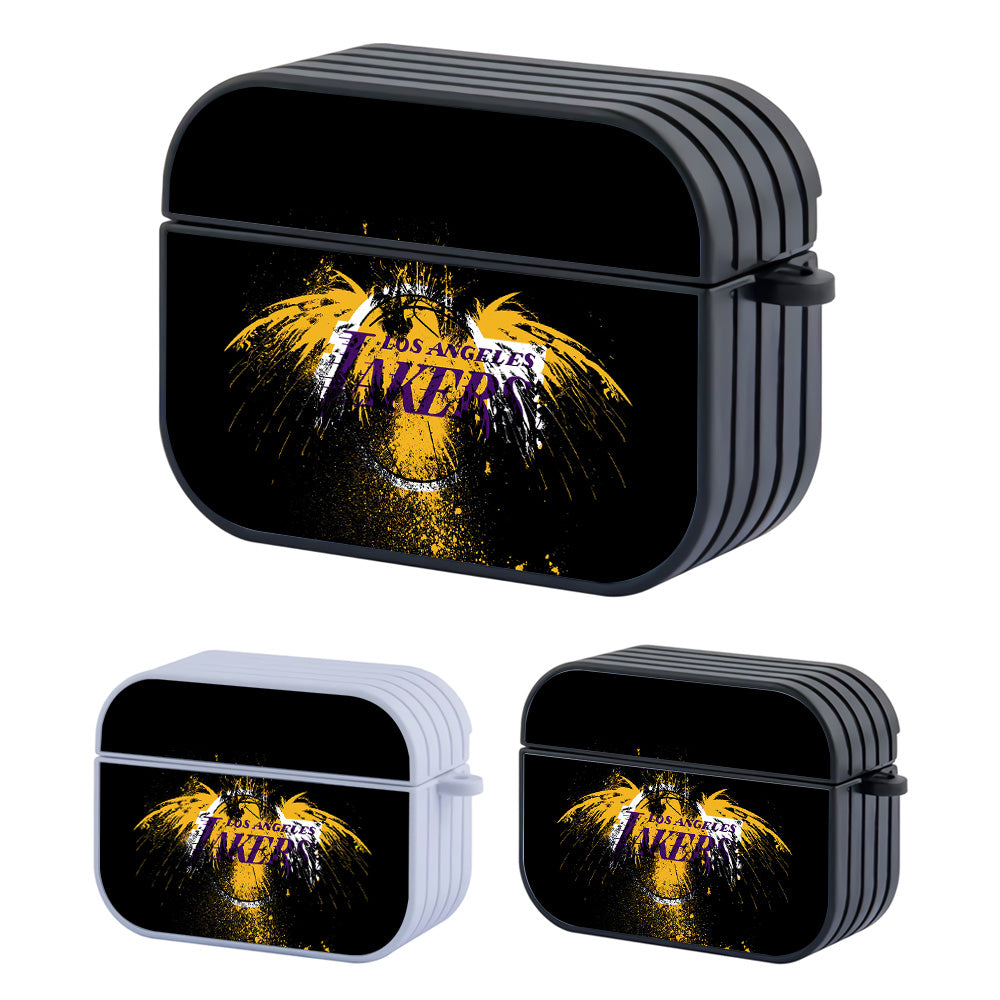 Los Angeles Lakers Logo Hard Plastic Case Cover For Apple Airpods Pro