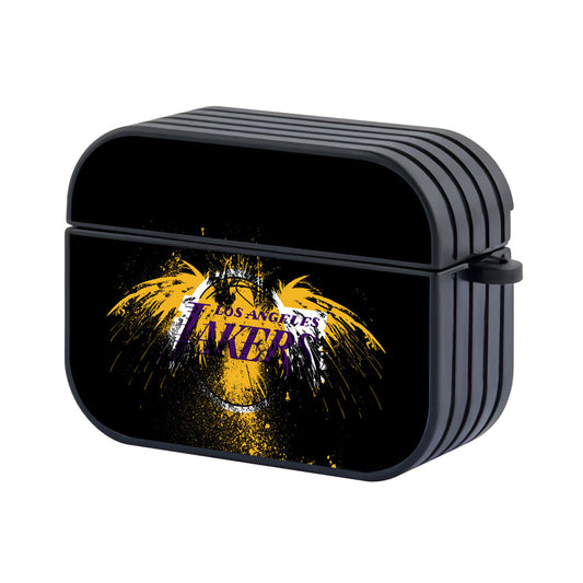 Los Angeles Lakers Logo Hard Plastic Case Cover For Apple Airpods Pro 2 - Ezzystore