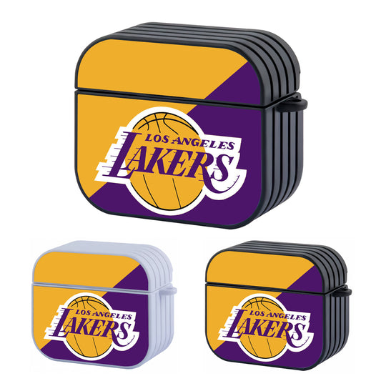 Los Angeles Lakers Sling Colour Hard Plastic Case Cover For Apple Airpods 3