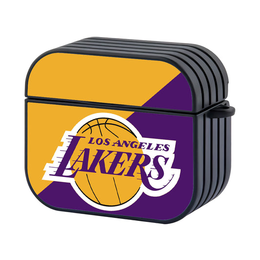 Los Angeles Lakers Sling Colour Hard Plastic Case Cover For Apple Airpods 3 - Ezzystore