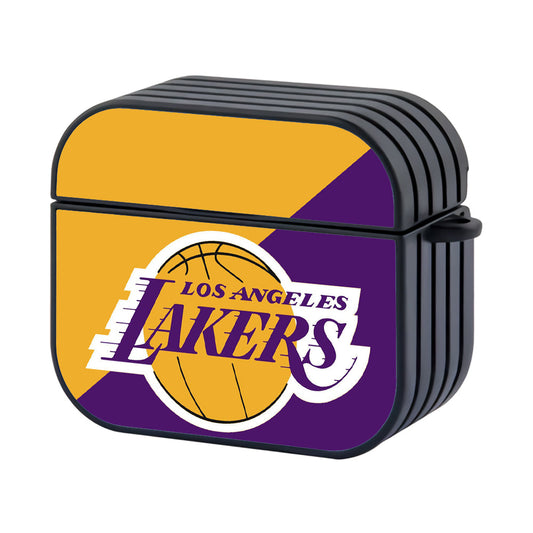 Los Angeles Lakers Sling Colour Hard Plastic Case Cover For Apple Airpods 4 - Ezzystore
