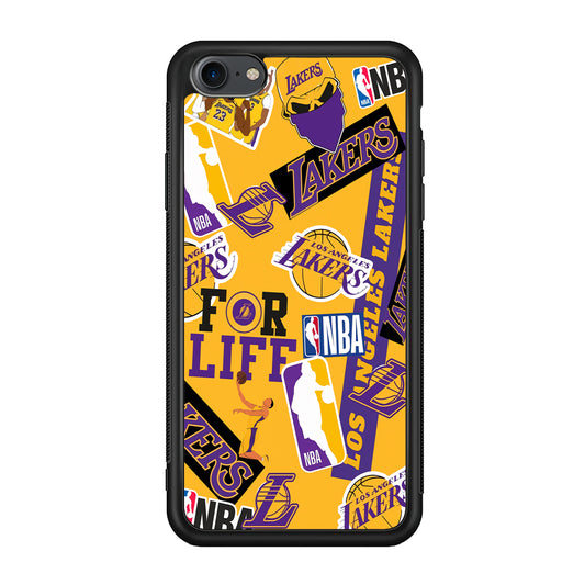 Los Angeles Lakers Word Of Pride Team iPhone 7 Case