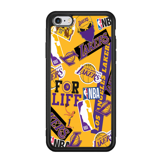 Los Angeles Lakers Word Of Pride Team iPhone 6 | 6s Case