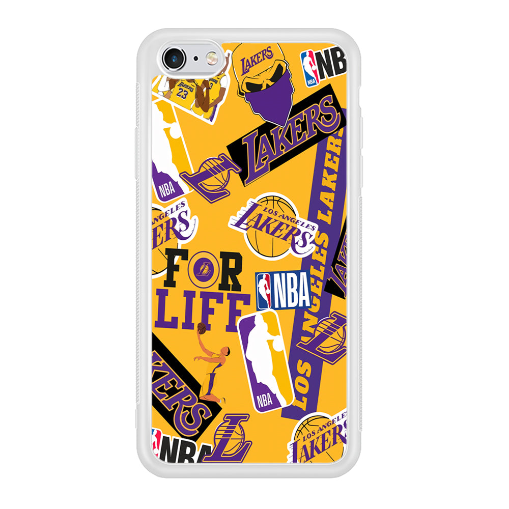 Los Angeles Lakers Word Of Pride Team iPhone 6 | 6s Case