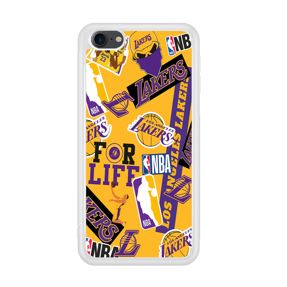 Los Angeles Lakers Word Of Pride Team iPod Touch 6 Case