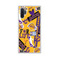 Los Angeles Lakers Word Of Pride Team Samsung Galaxy Note 10 Plus Case