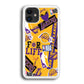 Los Angeles Lakers Word Of Pride Team iPhone 12 Case