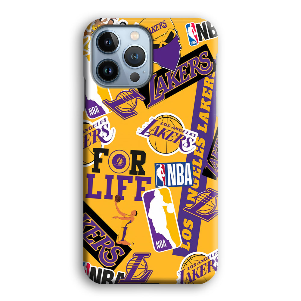 Los Angeles Lakers Word Of Pride Team iPhone 13 Pro Case