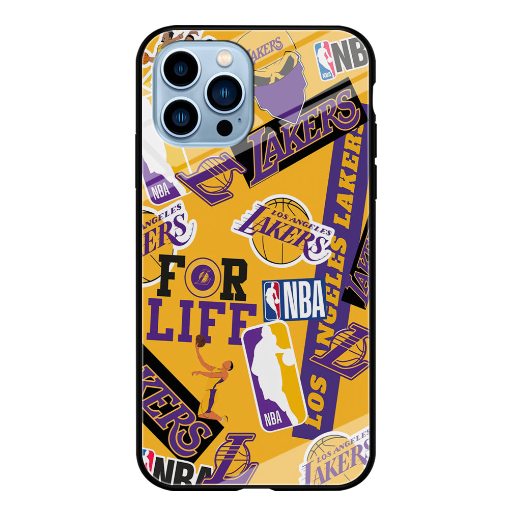 Los Angeles Lakers Word Of Pride Team iPhone 13 Pro Case