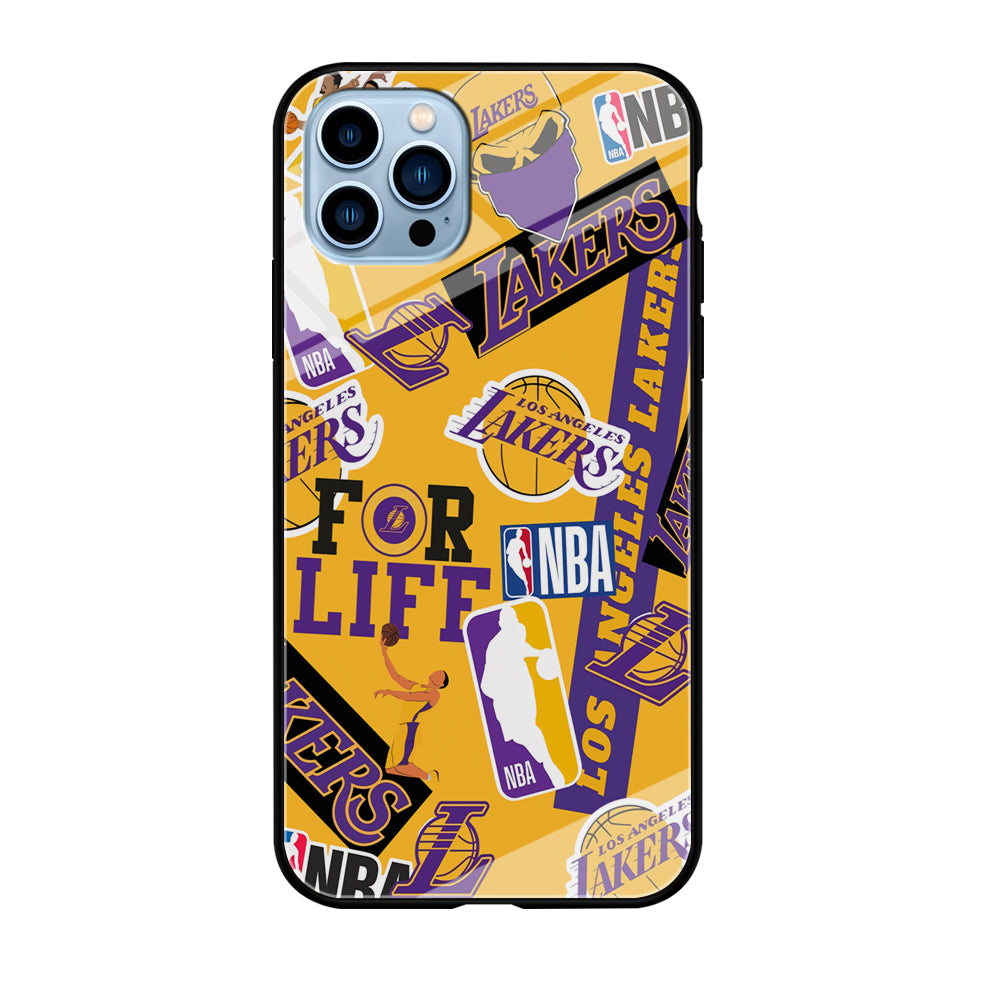 Los Angeles Lakers Word Of Pride Team iPhone 12 Pro Case