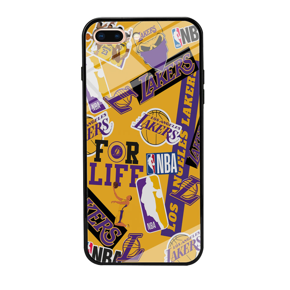 Los Angeles Lakers Word Of Pride Team iPhone 7 Plus Case