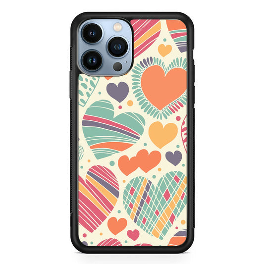Love Cute White iPhone 15 Pro Case