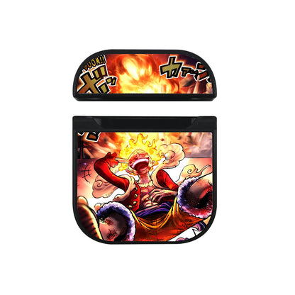 Luffy Nika One Piece Comic Hard Plastic Case Cover For Apple Airpods