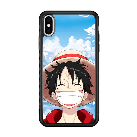 Luffy One Piece Warm Smile iPhone XS Case