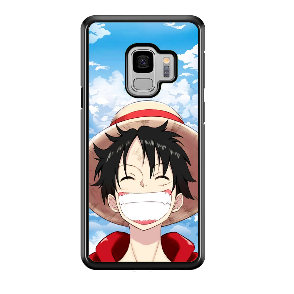 Luffy One Piece Warm Smile Samsung Galaxy S9 Case