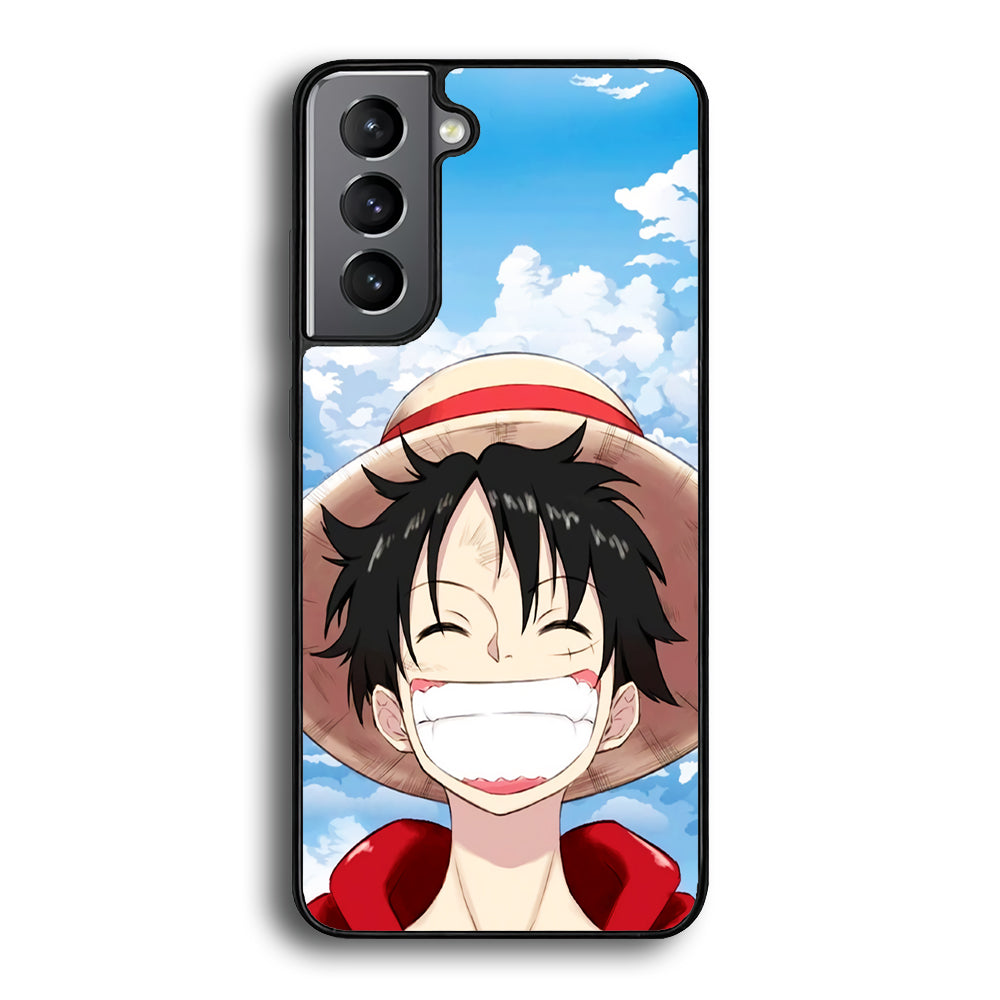 Luffy One Piece Warm Smile Samsung Galaxy S21 Case