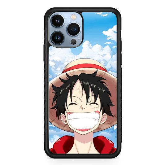 Luffy One Piece Warm Smile iPhone 13 Pro Max Case