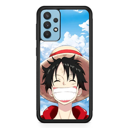 Luffy One Piece Warm Smile Samsung Galaxy A32 Case