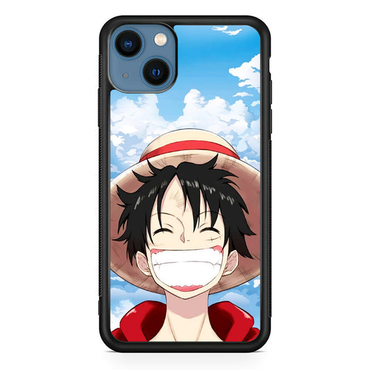 Luffy One Piece Warm Smile iPhone 15 Plus Case