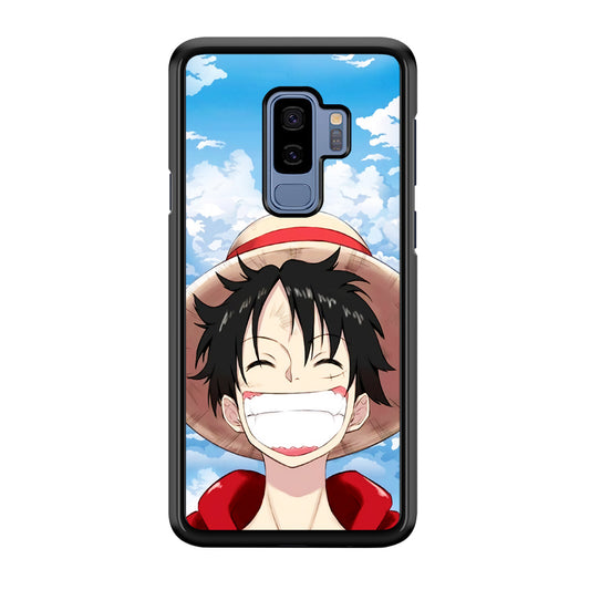 Luffy One Piece Warm Smile Samsung Galaxy S9 Plus Case