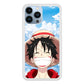 Luffy One Piece Warm Smile iPhone 13 Pro Max Case