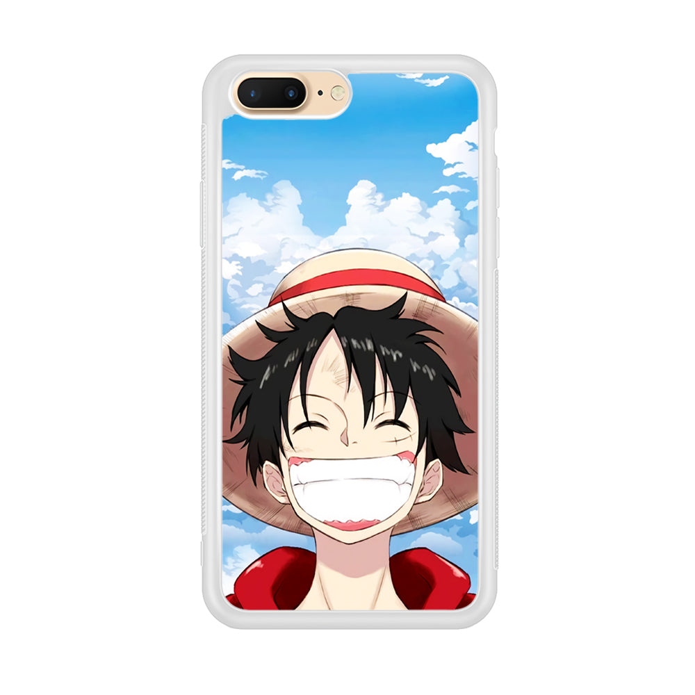 Luffy One Piece Warm Smile iPhone 8 Plus Case
