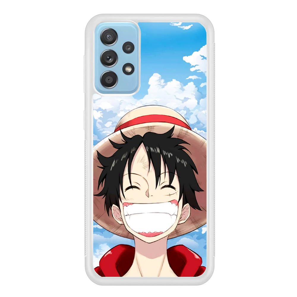 Luffy One Piece Warm Smile Samsung Galaxy A52 Case