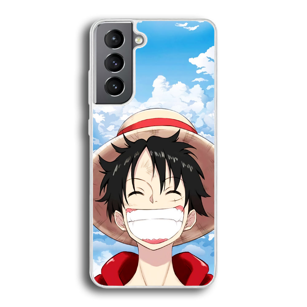Luffy One Piece Warm Smile Samsung Galaxy S21 Case