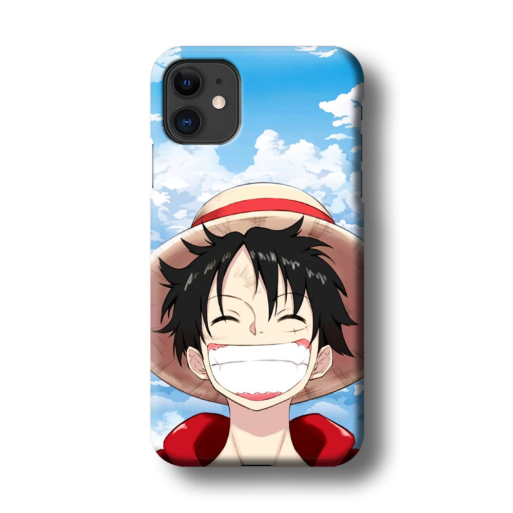 Luffy One Piece Warm Smile iPhone 11 Case