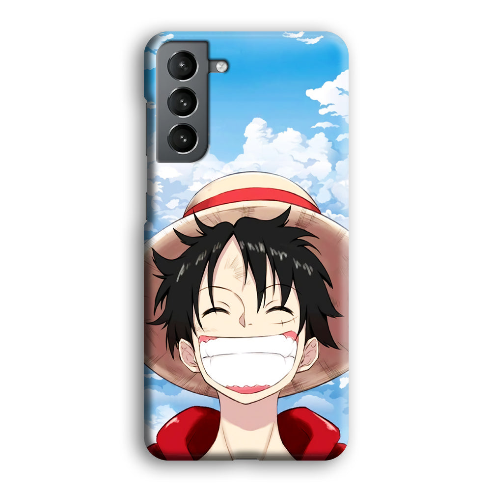 Luffy One Piece Warm Smile Samsung Galaxy S21 Case