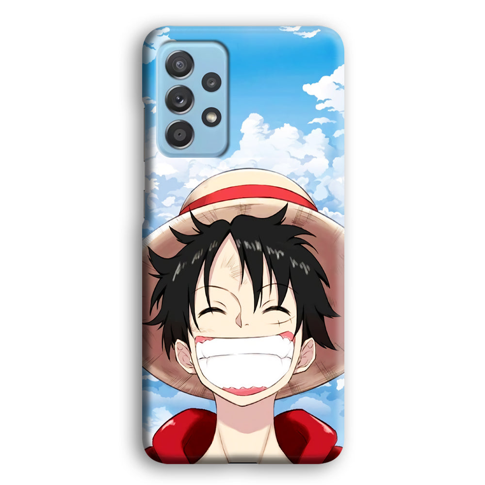 Luffy One Piece Warm Smile Samsung Galaxy A52 Case