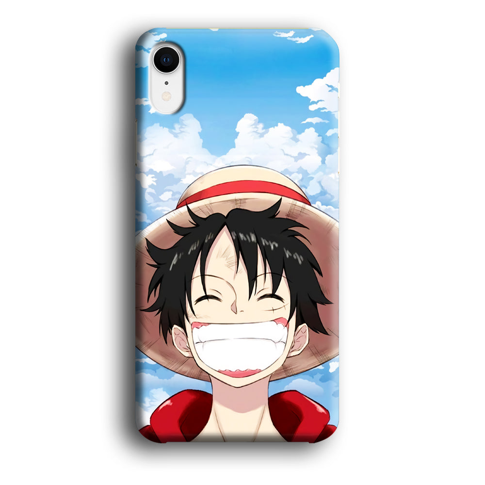 Luffy One Piece Warm Smile iPhone XR Case